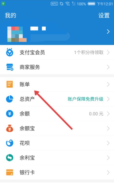 支付宝2019年度账单查询图2