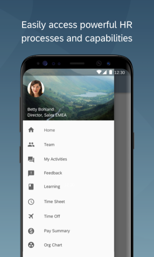 SAP SuccessFactors Mobile app