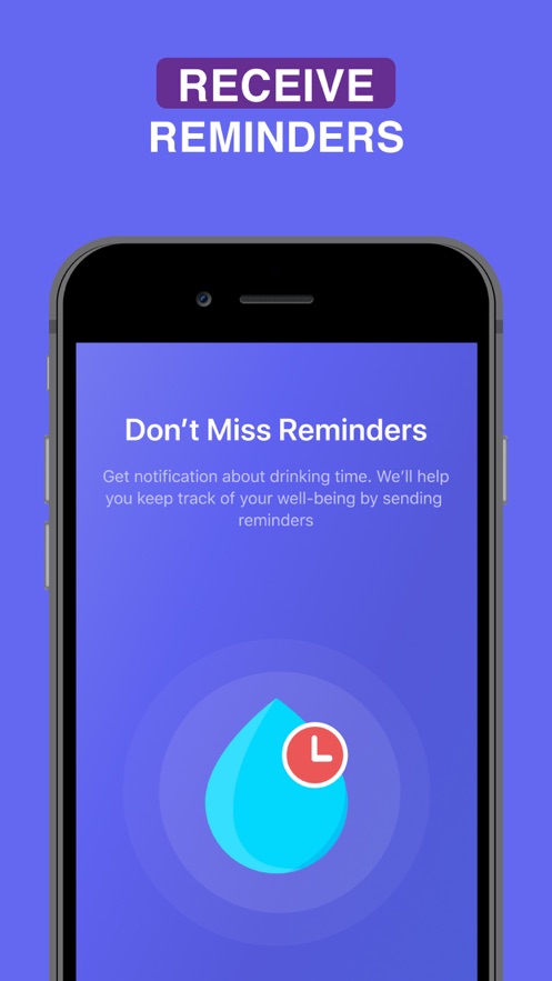 喝水提醒app苹果版图片1