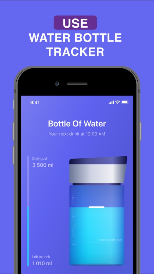 喝水提醒app下载-喝水提醒app苹果版v1.8 截图1