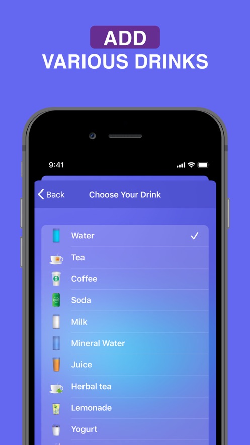 喝水提醒app下载-喝水提醒app苹果版v1.8 截图2